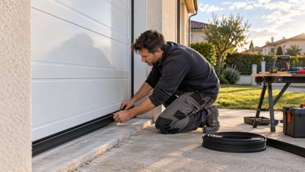 Améliorez l'isolation de votre porte de garage efficacement